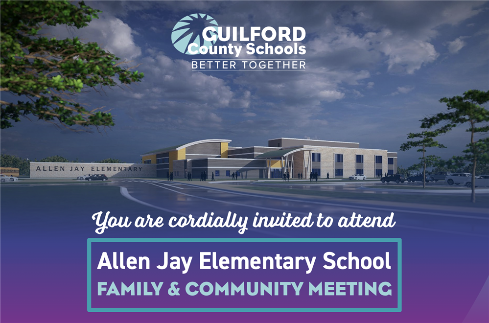 Allen Jay Elementary School Family & Community Meeting 